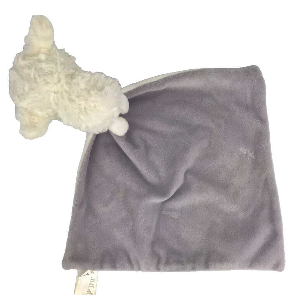Carters White Lamb Sweet Dreams Baby Sheep Plush Security Blanket 2017 9x9